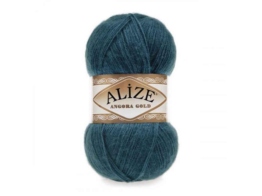 Пряжа Alize Angora Gold 20% бавовна 80% акрил 100 г 550 м 5 шт. колір 17 (1106801)