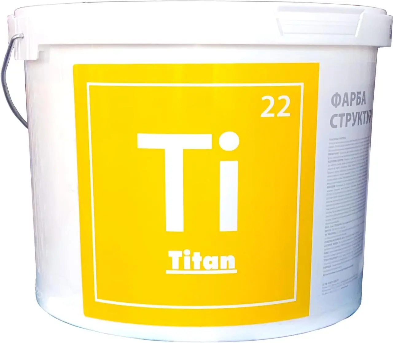 Фарба структурна Titan 14,8 кг Білий (2571812387)