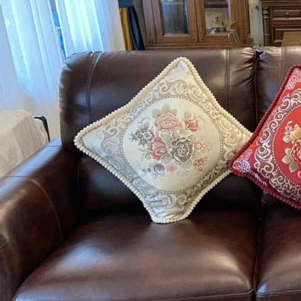 Наволочки декоративные с вышивкой 48х48 см 2 шт. (C01236-1) - фото 3 Наволочки декоративные с вышивкой 48х48 см 2 шт. (C01236-1) - фото 3