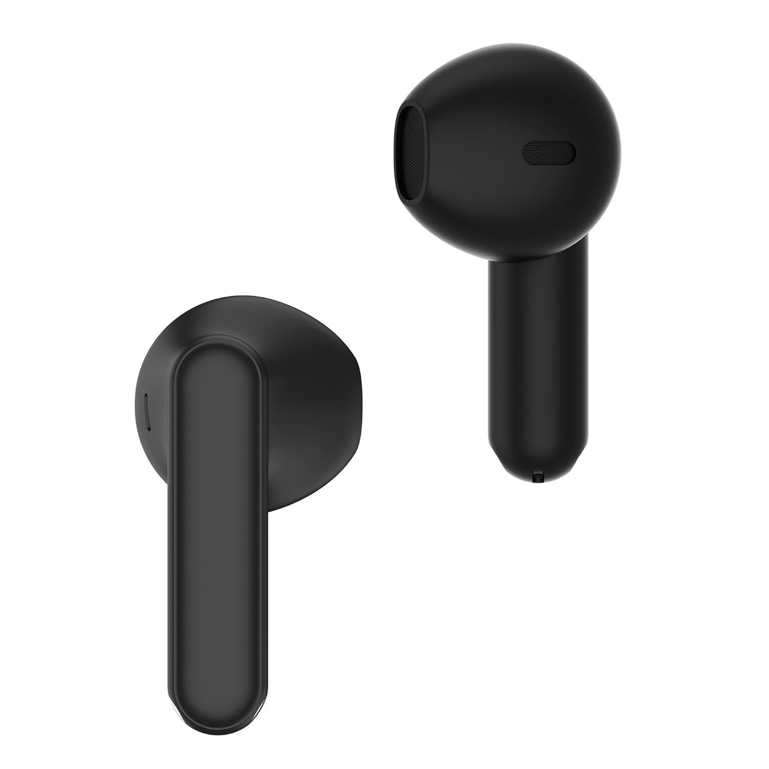 Наушники беспроводные Realme Buds T01 Bluetooth 5.4 AI ENC TWS Black (26077309) - фото 4 Наушники беспроводные Realme Buds T01 Bluetooth 5.4 AI ENC TWS Black (26077309) - фото 4