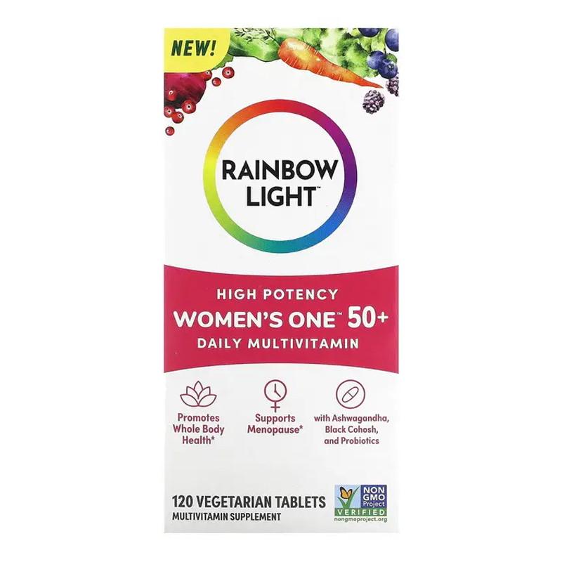Витамины для женщин после 50 Rainbow Light Women's One 50+ 120 вега-табл. (23070-01)