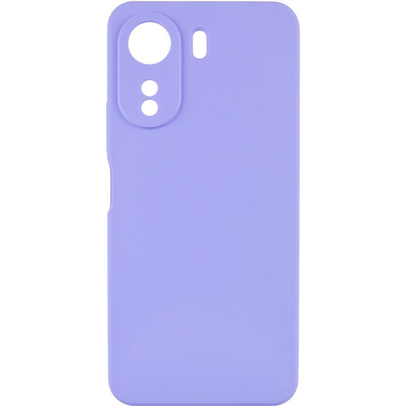 Противоударный чехол Silicone Cover Lakshmi Full Camera (AAA) для Xiaomi Redmi 13C / Poco C65 Сиреневый / DASHEEN