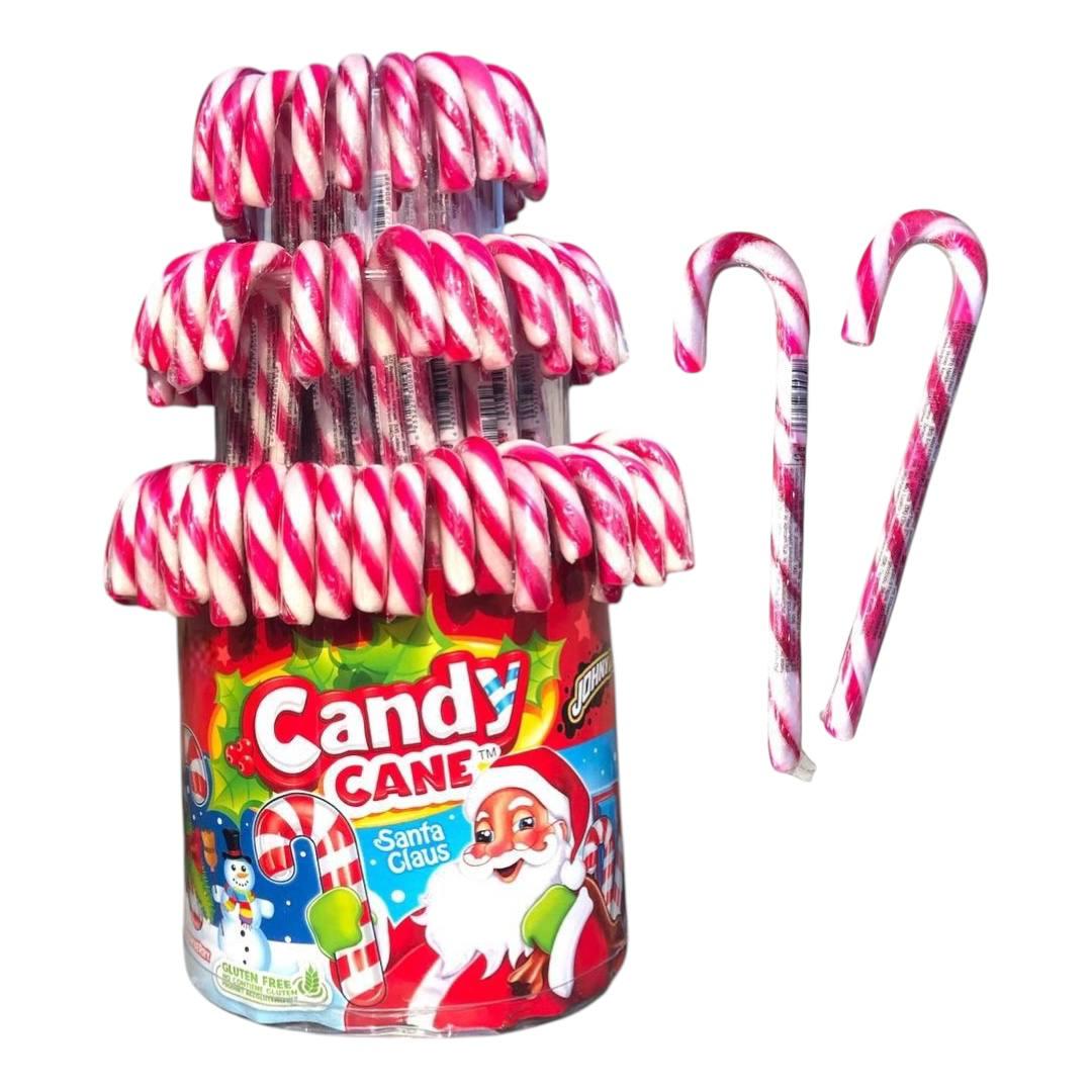 Леденцы Johny Bee Новогодний Посох 50 шт. 28 г (00000006283)