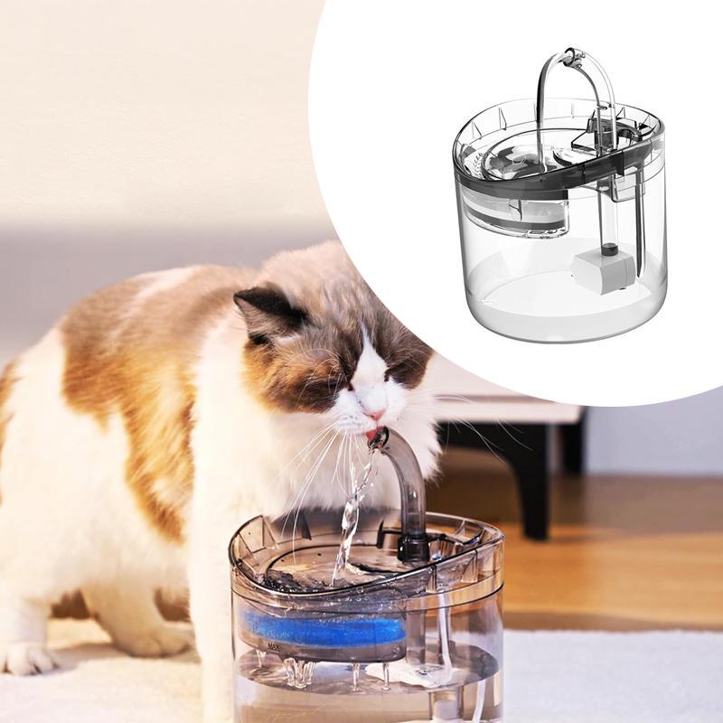 Фонтан-поїлка для котів і собак автоматичний Прозорий - фото 5 Фонтан-поїлка для котів і собак автоматичний Прозорий - фото 5