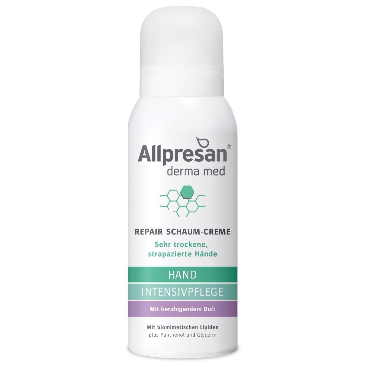Крем-пена липидная для рук восстанавливающая Allpresan Derma Med Hand с ароматом лаванды 100 мл (M-10162412)