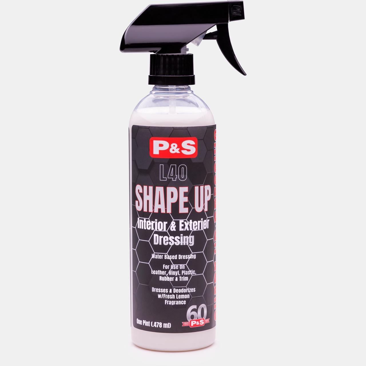 Кондиционер-консервант для винила резины и кожи с ароматом лимона P&S Shape-Up 473 мл