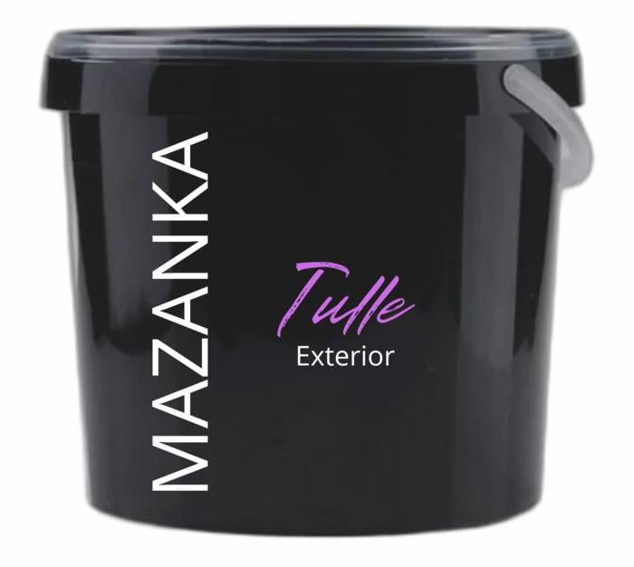 Фасадная декоративная штукатурка MAZANKA Tulle Exterior 5 кг