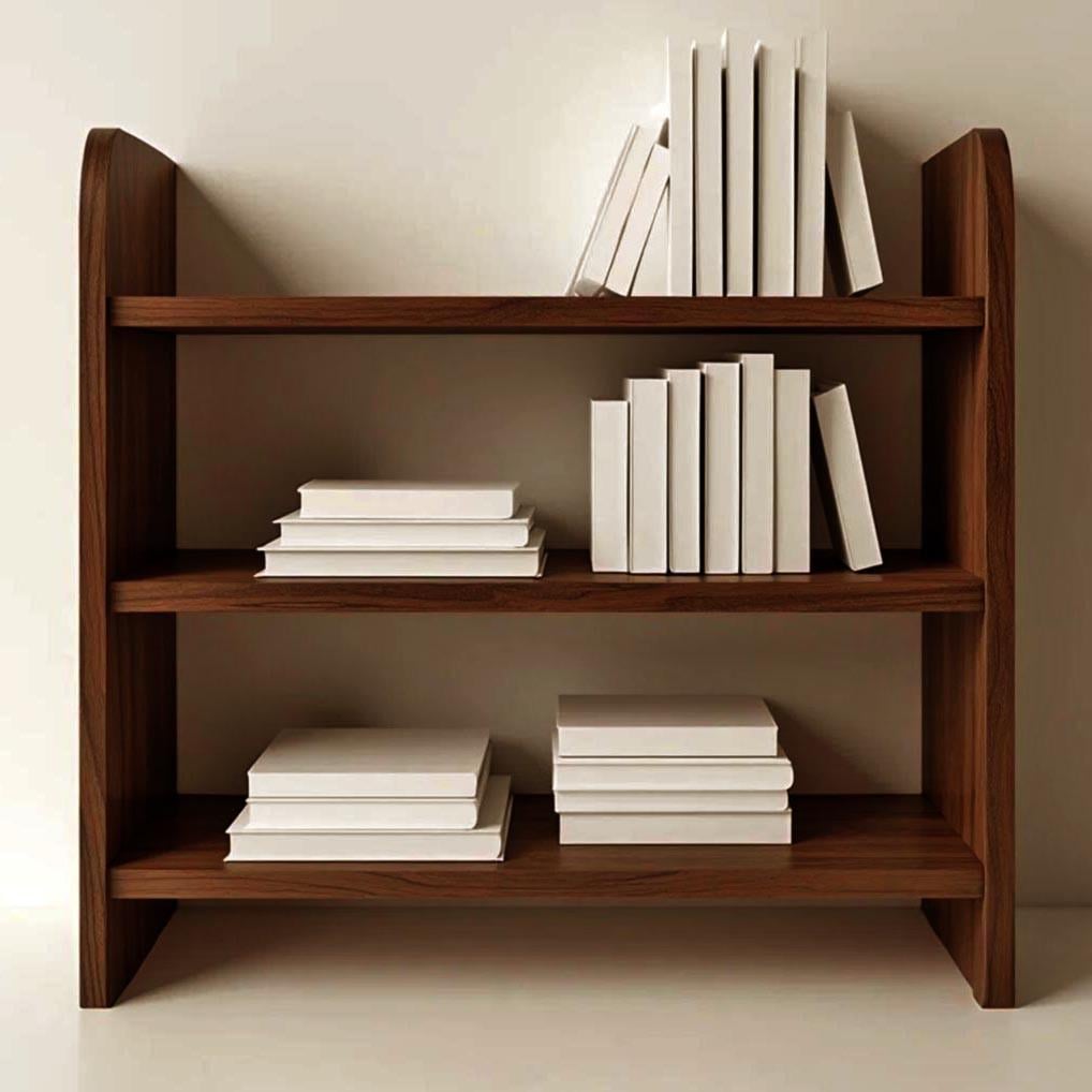 Полка книжная настольная из дерева Ранболи Терракот (КПА-017532)