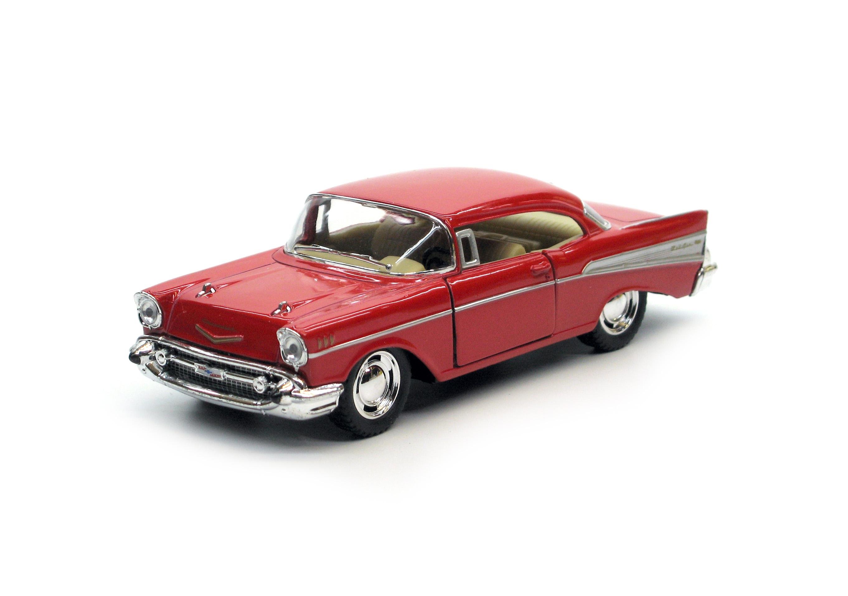 Машина металлическая KT5313W Chevrolet Bel Air 1957 (KT5313W Red)