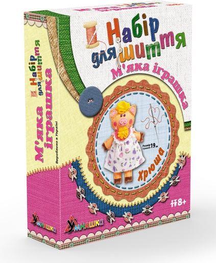 Набор для шитья мягкой игрушки Хрюша 17,2х5х22,3 см (RN-250-N-1484) Набор для шитья мягкой игрушки Хрюша 17,2х5х22,3 см (RN-250-N-1484)