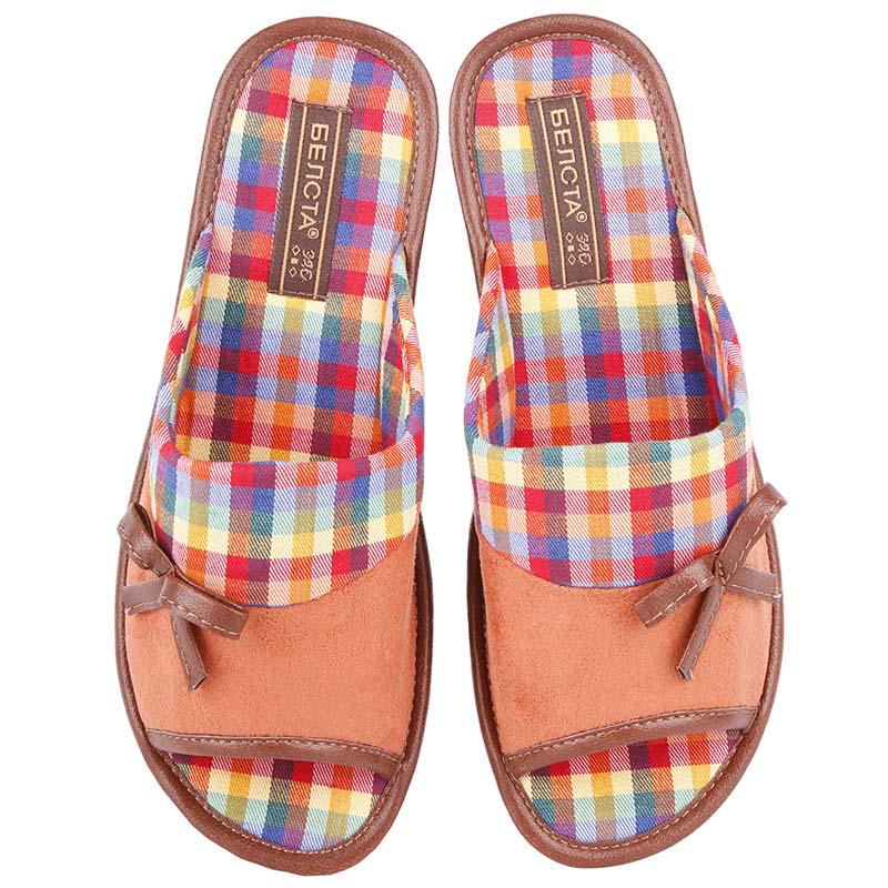 Тапочки комнатные Белста р. 36 Терракотовый (7100111_36)