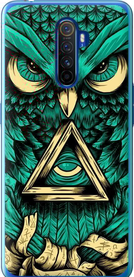 Чохол на Realme X2 Pro Сова Арт-тату (3971t-1866-42517)