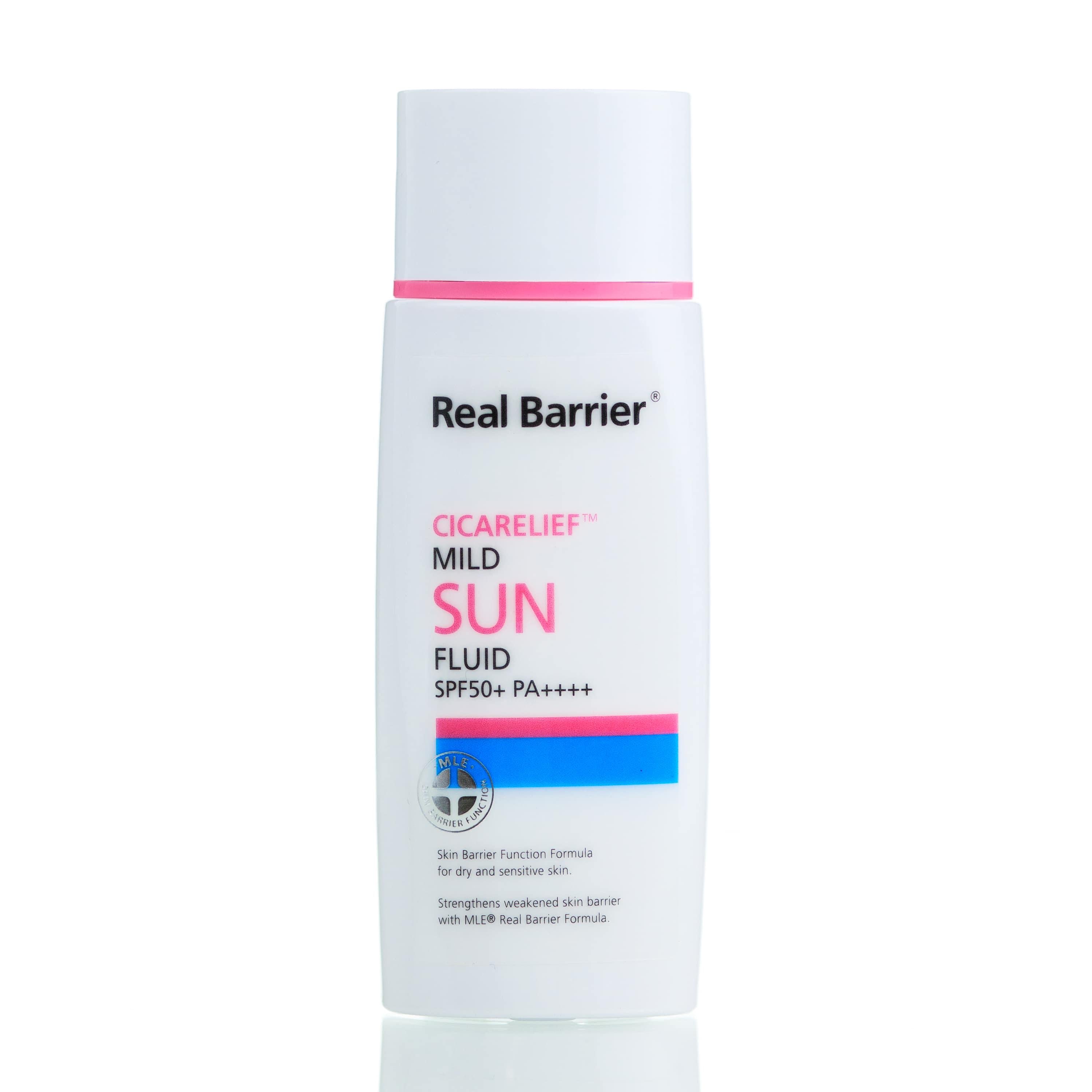 Флюїд гіпоалергенний сонцезахисний Real Barrier Cicarelief Mild Sun Fluid SPF50+ PA++++ 55 55 мл