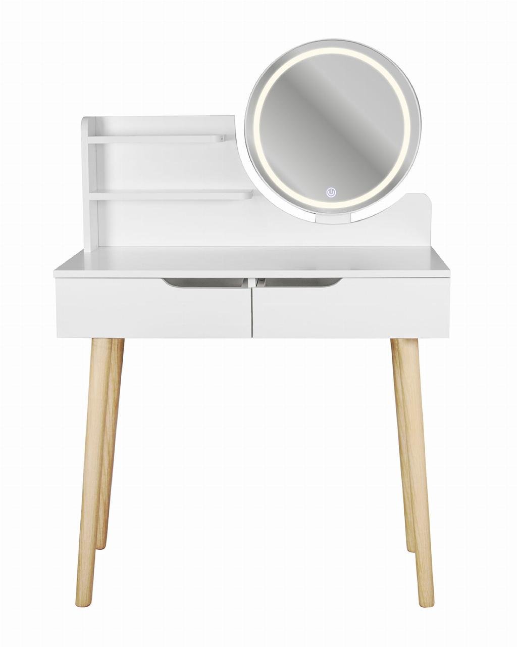 Туалетный столик JUMI Scandi 2 LED White (CM-254121)