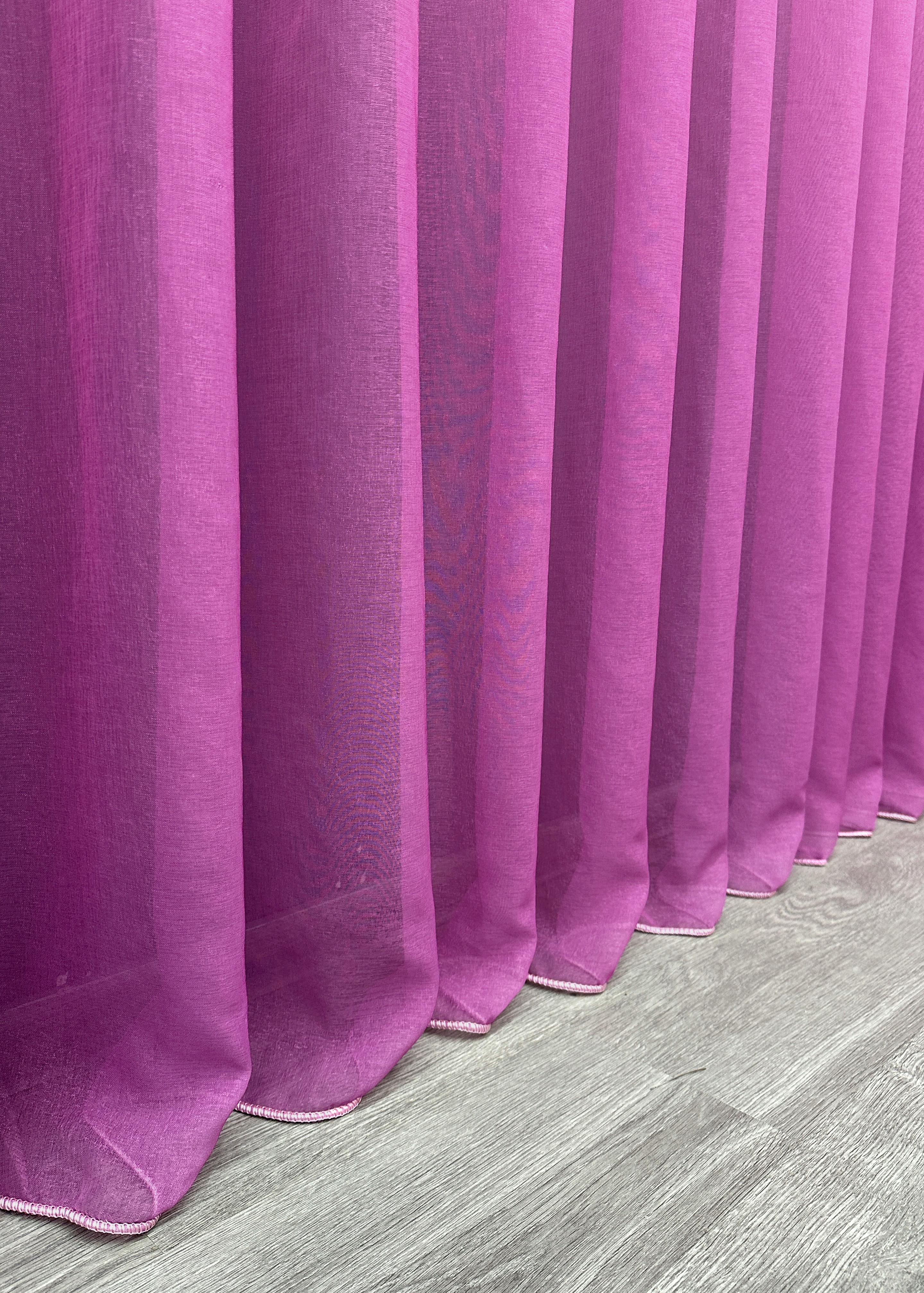 Тюль VR-Textil №504т Омбре Батист 300х250 см Темно-розовый/Белый (42-0509) - фото 8 Тюль VR-Textil №504т Омбре Батист 300х250 см Темно-розовый/Белый (42-0509) - фото 8