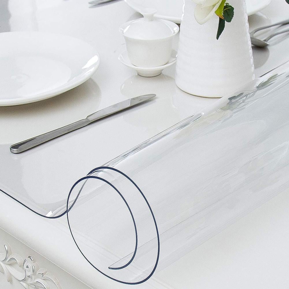 Мягкое стекло защитное CRYSTAL ПВХ 60×120 см 0,8 мм Прозрачный (2094)