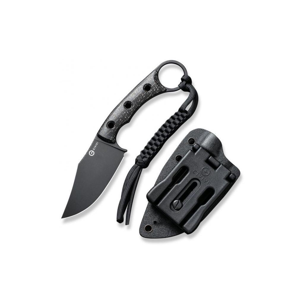 Нож охотничий Civivi Midwatch Black Blade Dark Micarta (C20059B-1) Нож охотничий Civivi Midwatch Black Blade Dark Micarta (C20059B-1)