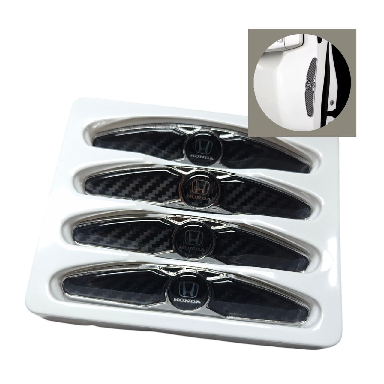 Полосы дверей противоударные Honda металлические Черный (2402404112) - фото 4