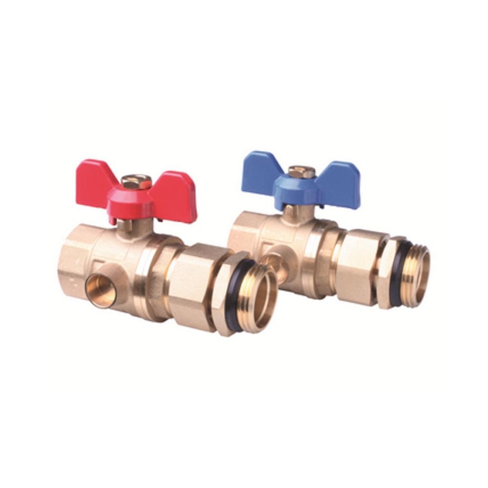 ᐉ Кран шаровой Danfoss FHF-BV для подключения коллектора (088U0822)
