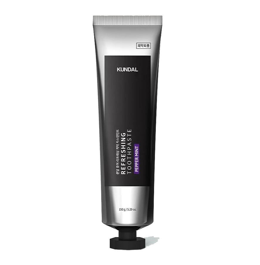 Зубна паста зі смаком перцевої м'яти Pepper Mint Toothpaste Kundal 150 г (8809693747431)