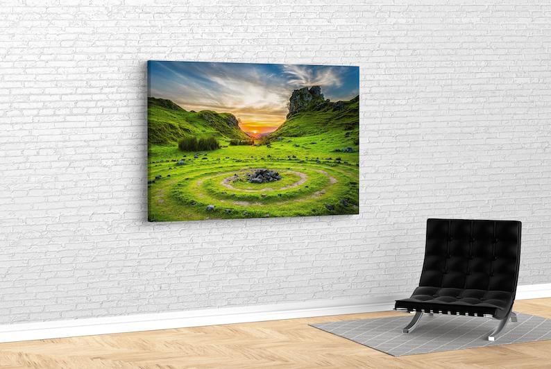 Картина для интерьера Горная природа 120x80 см (704)