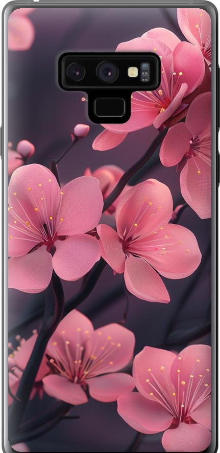 Чехол на Samsung Galaxy Note 9 N960F Пурпурная сакура (6075u-1512-42517) Чехол на Samsung Galaxy Note 9 N960F Пурпурная сакура (6075u-1512-42517)