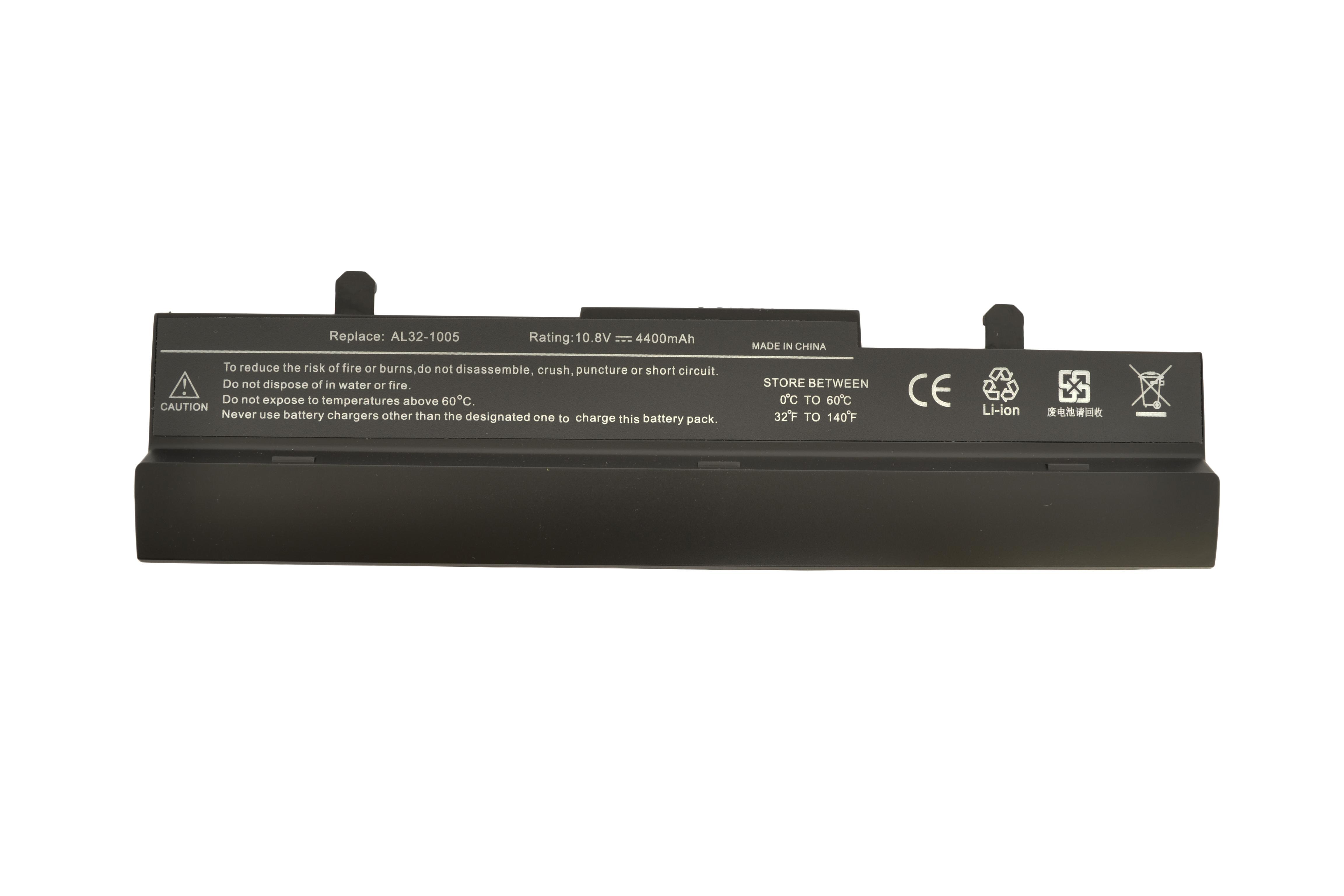 Аккумулятор для ноутбука Asus AL31-1005 EEE PC 1005HA 10.8V Black 5200mAh OEM