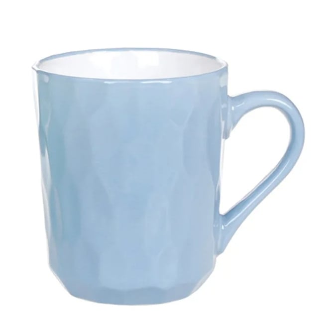 Чашка керамическая Flora Пастораль 0,35 л Голубый (32003)