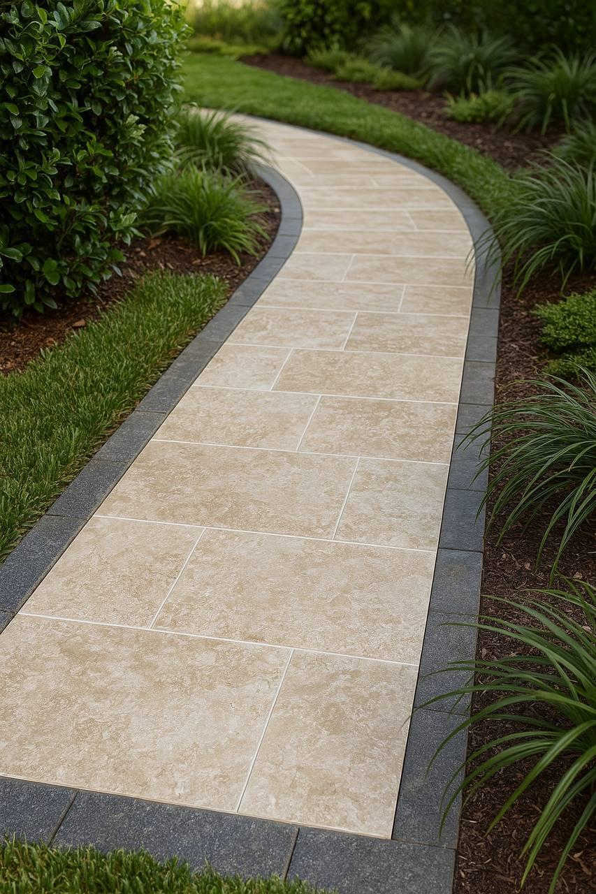 Плитка з травертину Light Кам'яний двір заповнений 40х60х1,2 см (2218) - фото 3 Плитка з травертину Light Кам'яний двір заповнений 40х60х1,2 см (2218) - фото 3