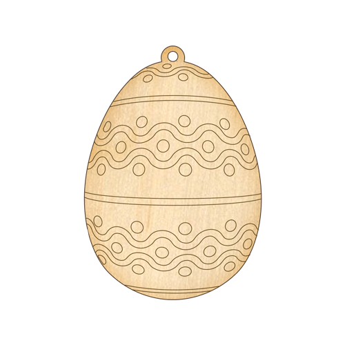 Заготовка из фанеры №178 Пасхальное яйцо-16 (5893)