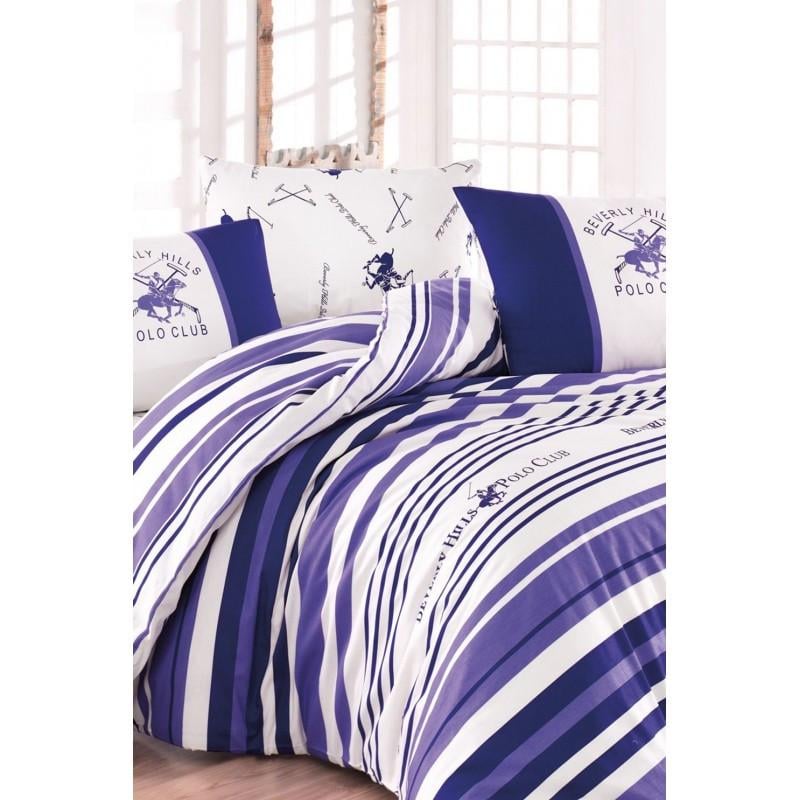 Постельное белье Beverly Hills Polo Club BHPC 029 евро Lilac (svt 2000022228619)