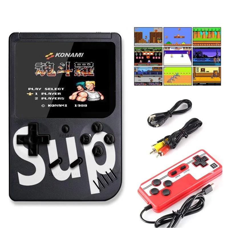 Игровая портативная приставка Xo Retro Gamebox Sup 400in1 с джойстиком Черный (90464del) - фото 5