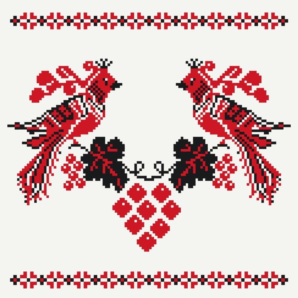 Картина по номерам ART CRAFT Свадебный орнамент лак 30х30 см (2987253270)