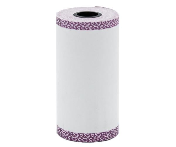 Рулон бумаги для мобильного портативного термопринтера Peripage 57x30 мм Белый с фиолетовым Рулон бумаги для мобильного портативного термопринтера Peripage 57x30 мм Белый с фиолетовым