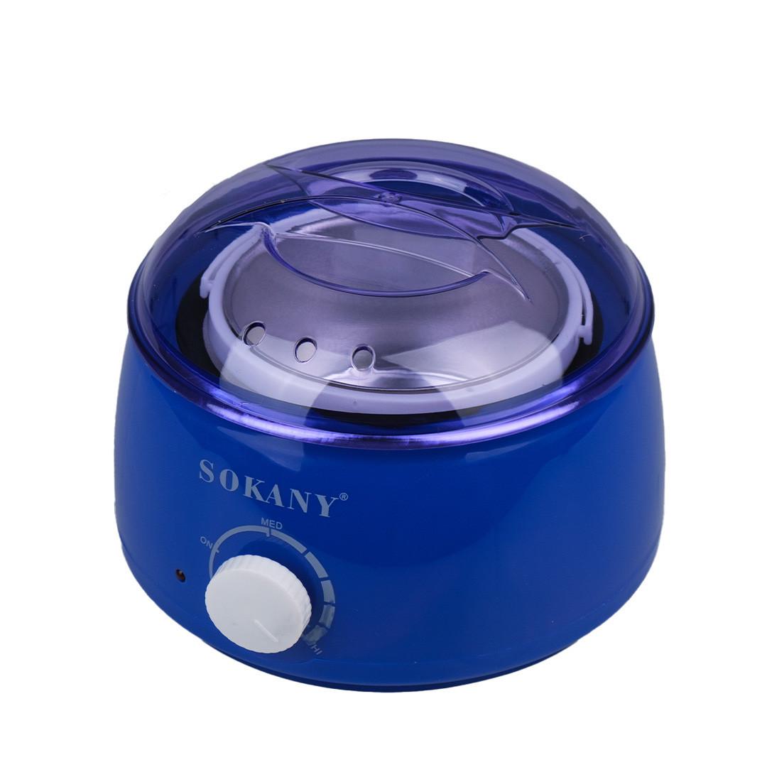 Воскоплав Sokany SK-117 баночный с терморегулятором 500 мл Синий (2739)