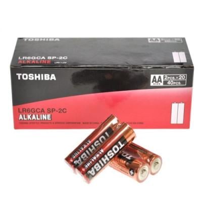 Батарейки TOSHIBA Alkaline AА/LR06 40 шт./уп.