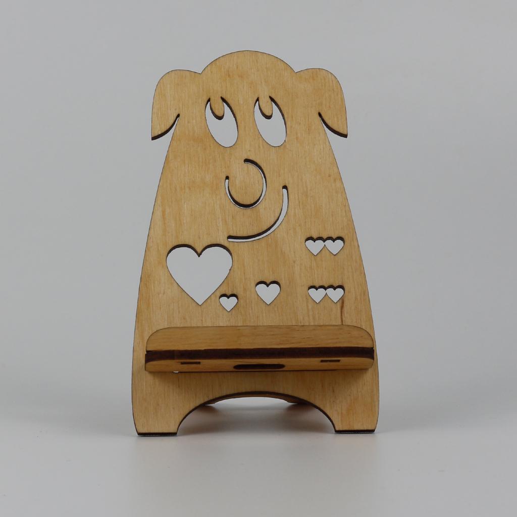 Підставка-тримач для телефону з дерева 10 (03020027) Підставка-тримач для телефону з дерева 10 (03020027)