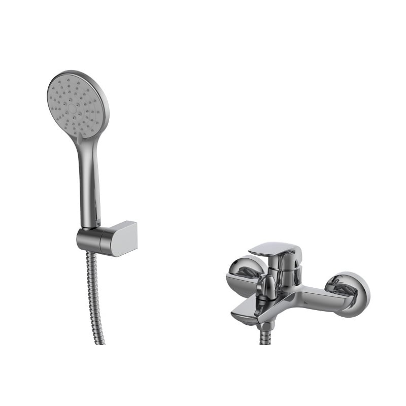 Змішувач для ванни з коротким виливом KOER KB-40008-01 Хром (KR3472) Змішувач для ванни з коротким виливом KOER KB-40008-01 Хром (KR3472)