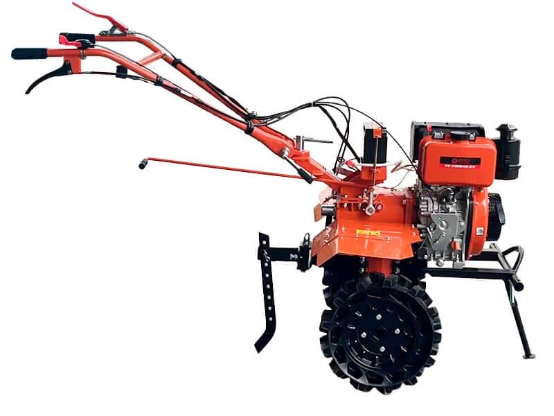 Мотоблок ТАТА редукторный на дизельный двигатель 178FE 6 л.с. колесо 4,00х8 см (TT-1100A-ZX)