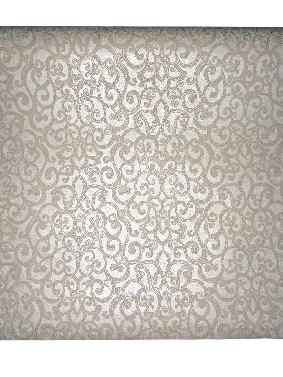Шпалери вінілові на флізеліновій основі Marburg 57304 для спальні/коридору/залу Бежевий/Кавовий (2296309901) - фото 5