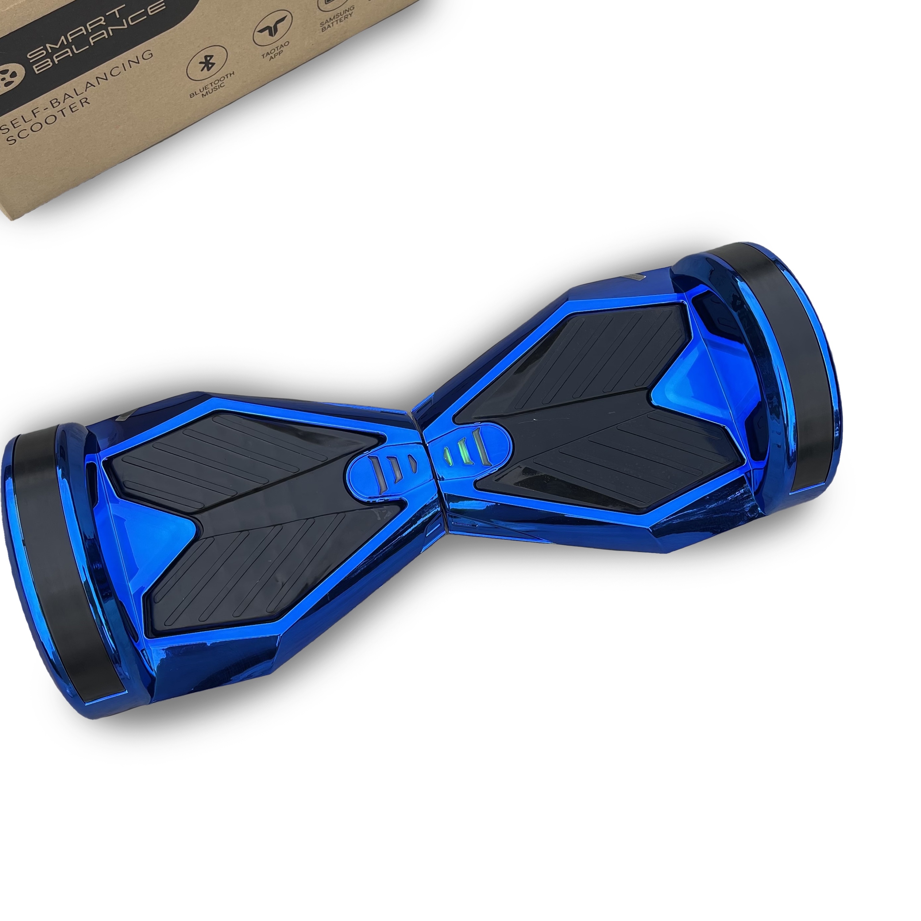 Гироборд Smart Balance 8" PRO 2021 Синий хром - фото 4