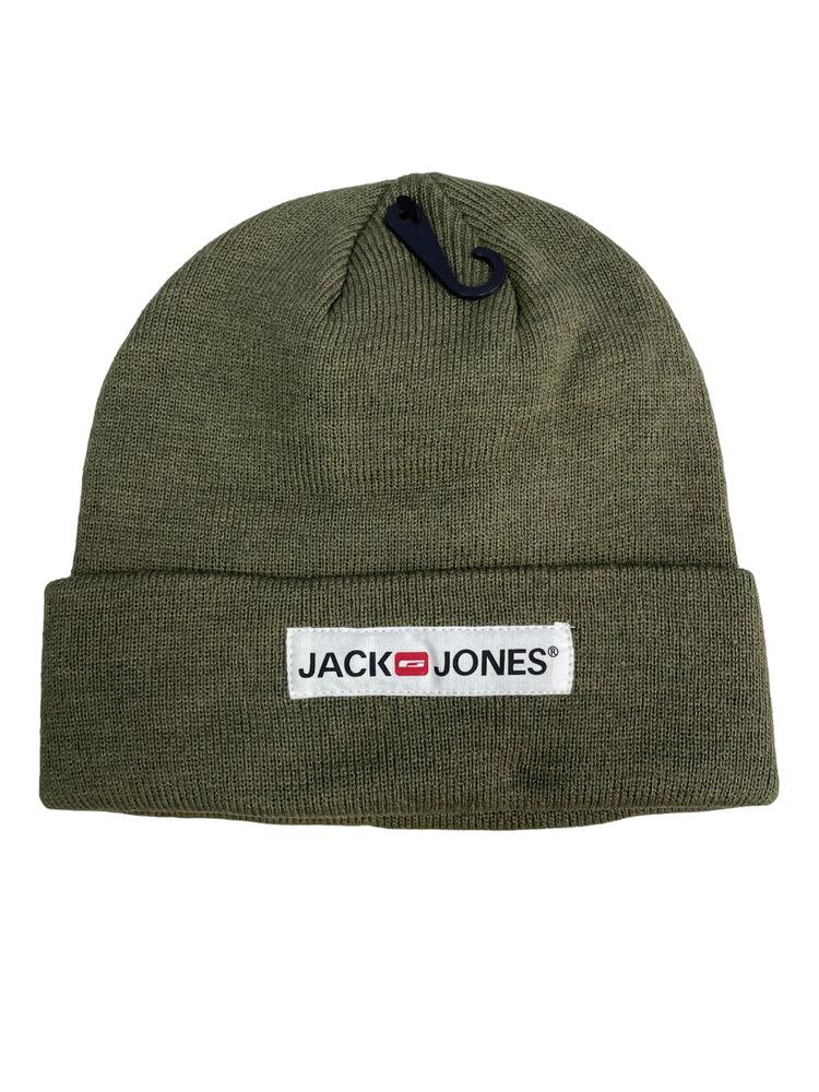 Шапка Jack & Jones 12238241x91 unisex one size Хаки (191125)
