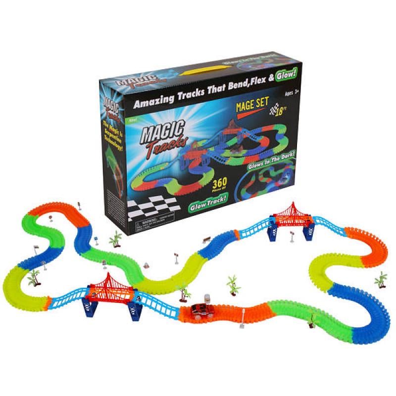 Трек Magic Tracks 360 деталей glow track с мостиками (1-25-1506)