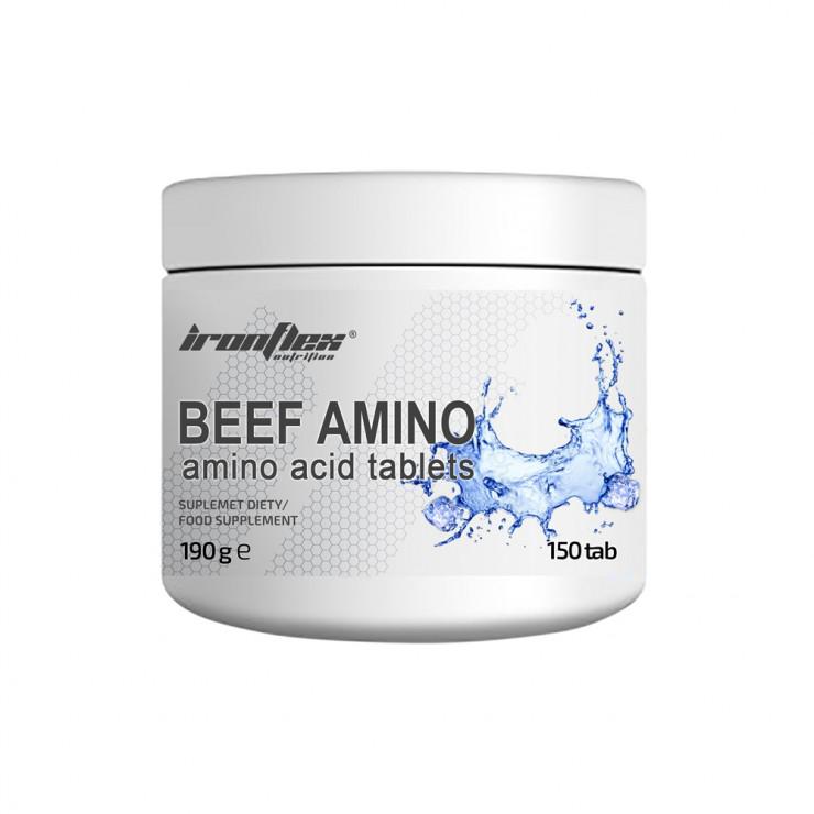 Амінокомплекс для спорту IronFlex Beef Amino 150 Tabs