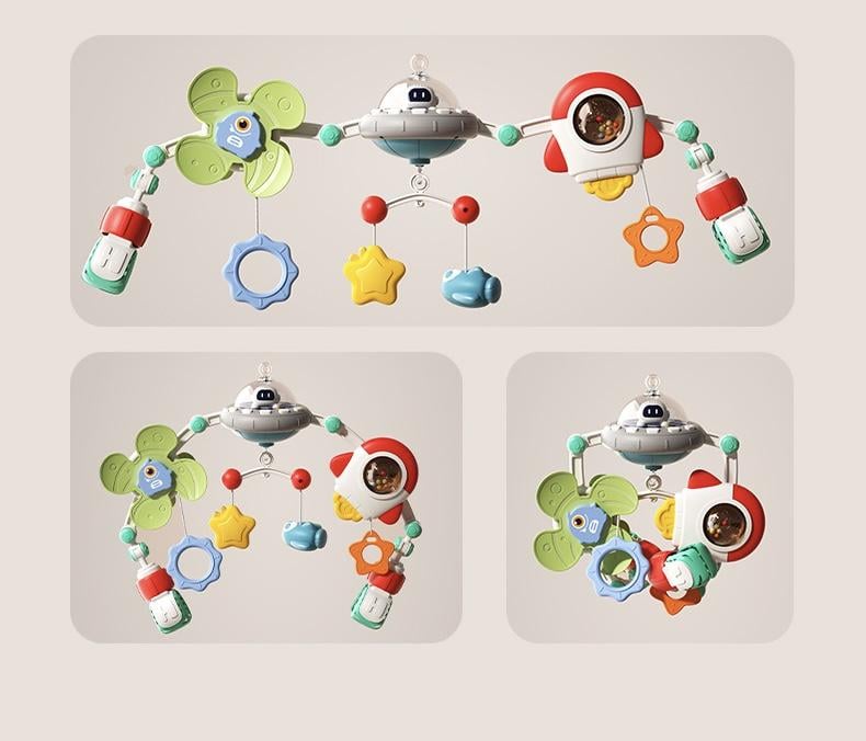 Музична ігрова дуга Play Arch UFO зі світлом/мелодіями та обертанням 360° (130) - фото 10