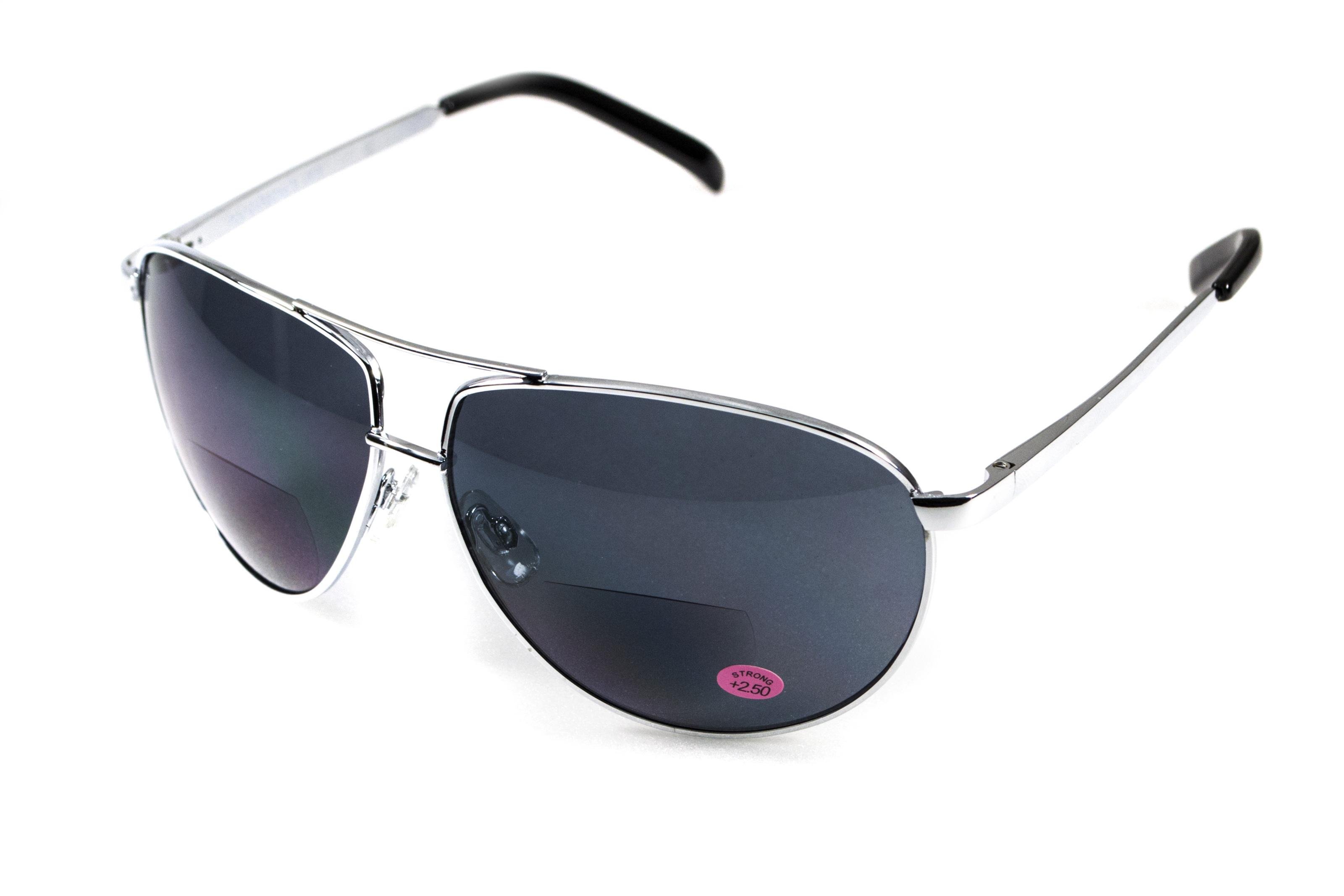 Очки Global Vision Aviator Bifocal +2,0 Серый (1АВИБИФ-Д2.0) - фото 11