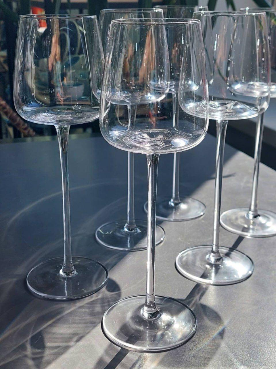 Набор бокалов для белого вина Беллисимо 6 шт. 320 мл Прозрачный (102-915)