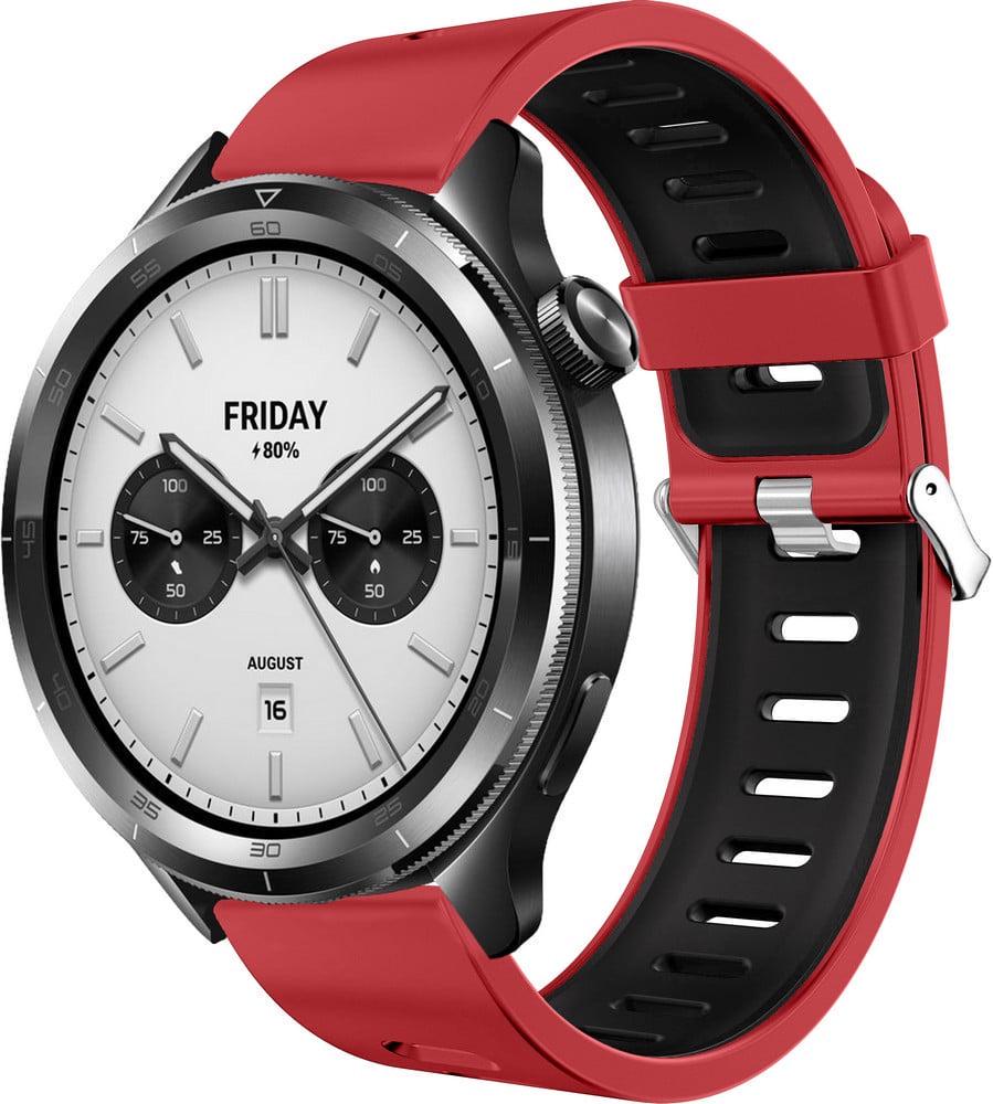 Ремешок Traf для смарт-часов Xiaomi Watch S4 47 мм Red/Black (40613-76)