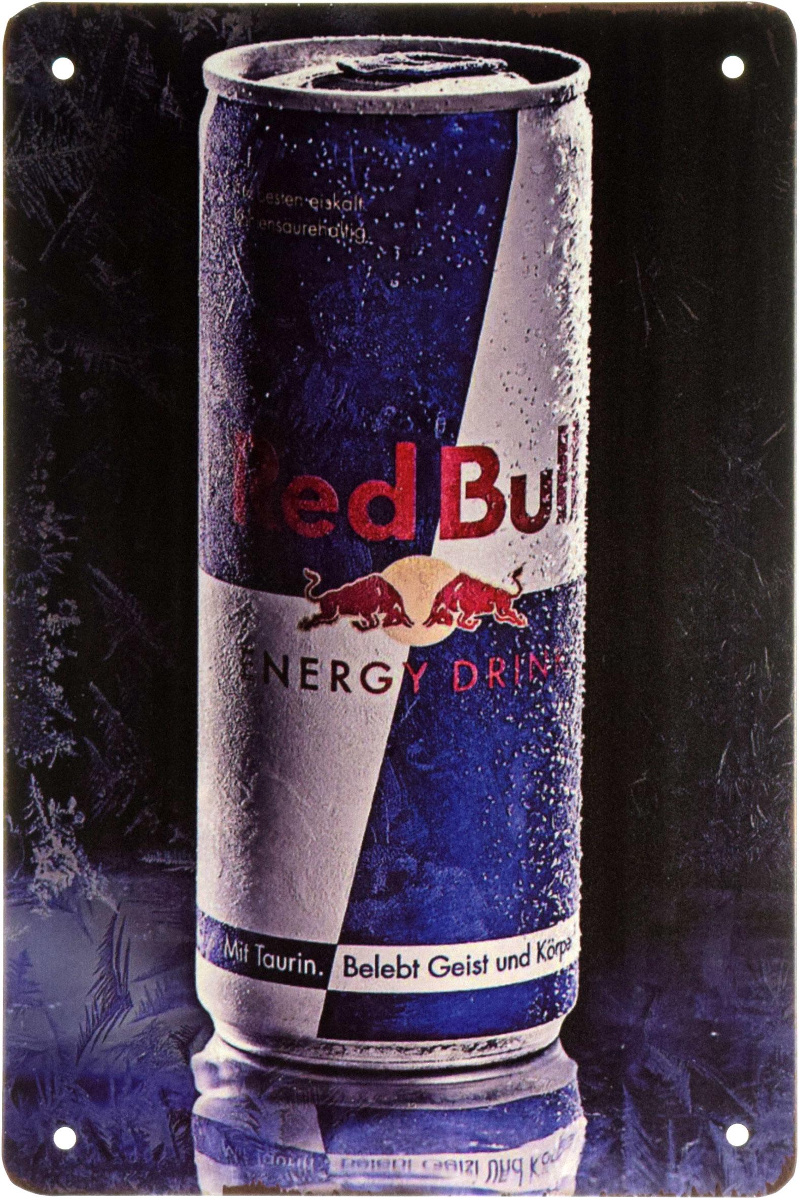 Табличка металева Red Bull Energy Drink 20x30 см