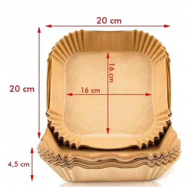Форми пергаментні силіконізовані для аерогрилю 25 шт. (2476286768) - фото 2 Форми пергаментні силіконізовані для аерогрилю 25 шт. (2476286768) - фото 2